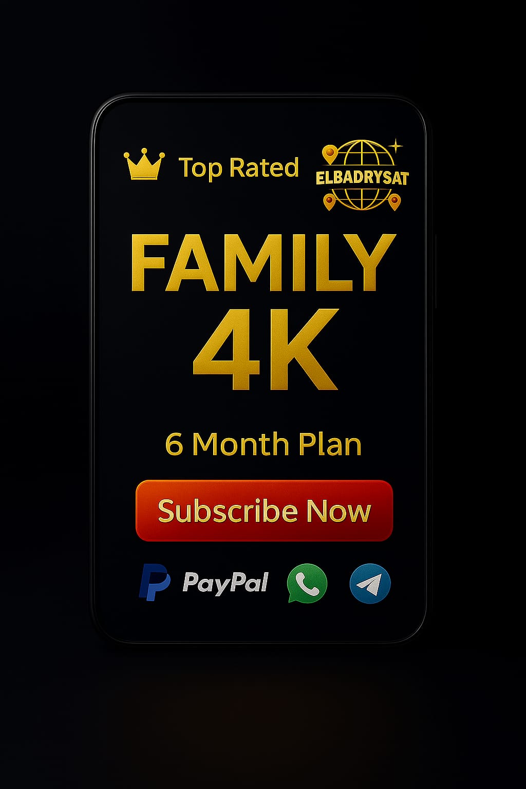 FAMILY 4K – 6 Months