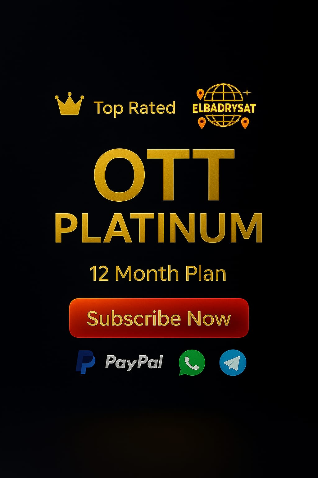 OTT PLATINUM – 12 Months