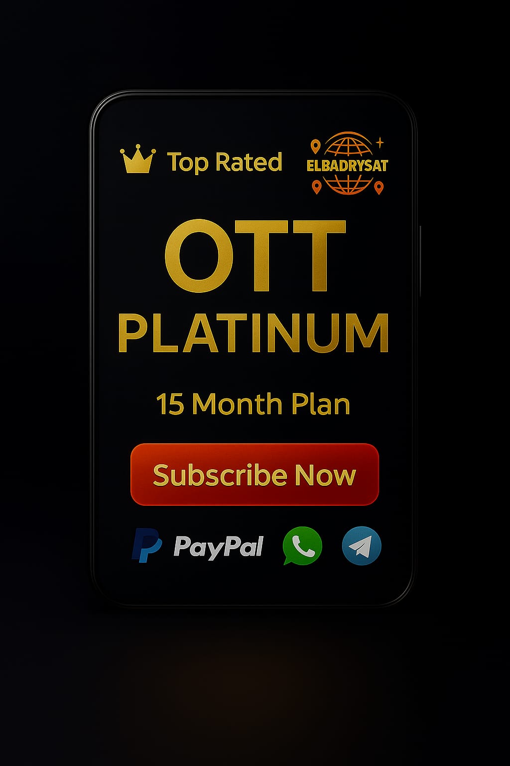 OTT PLATINUM – 15 Months