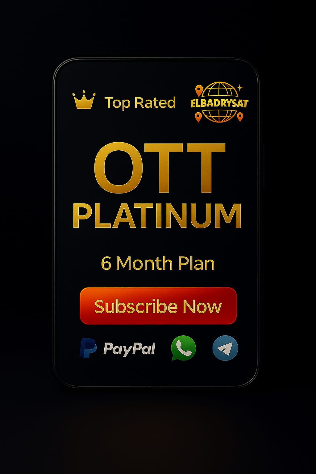 OTT PLATINUM – 6 Months