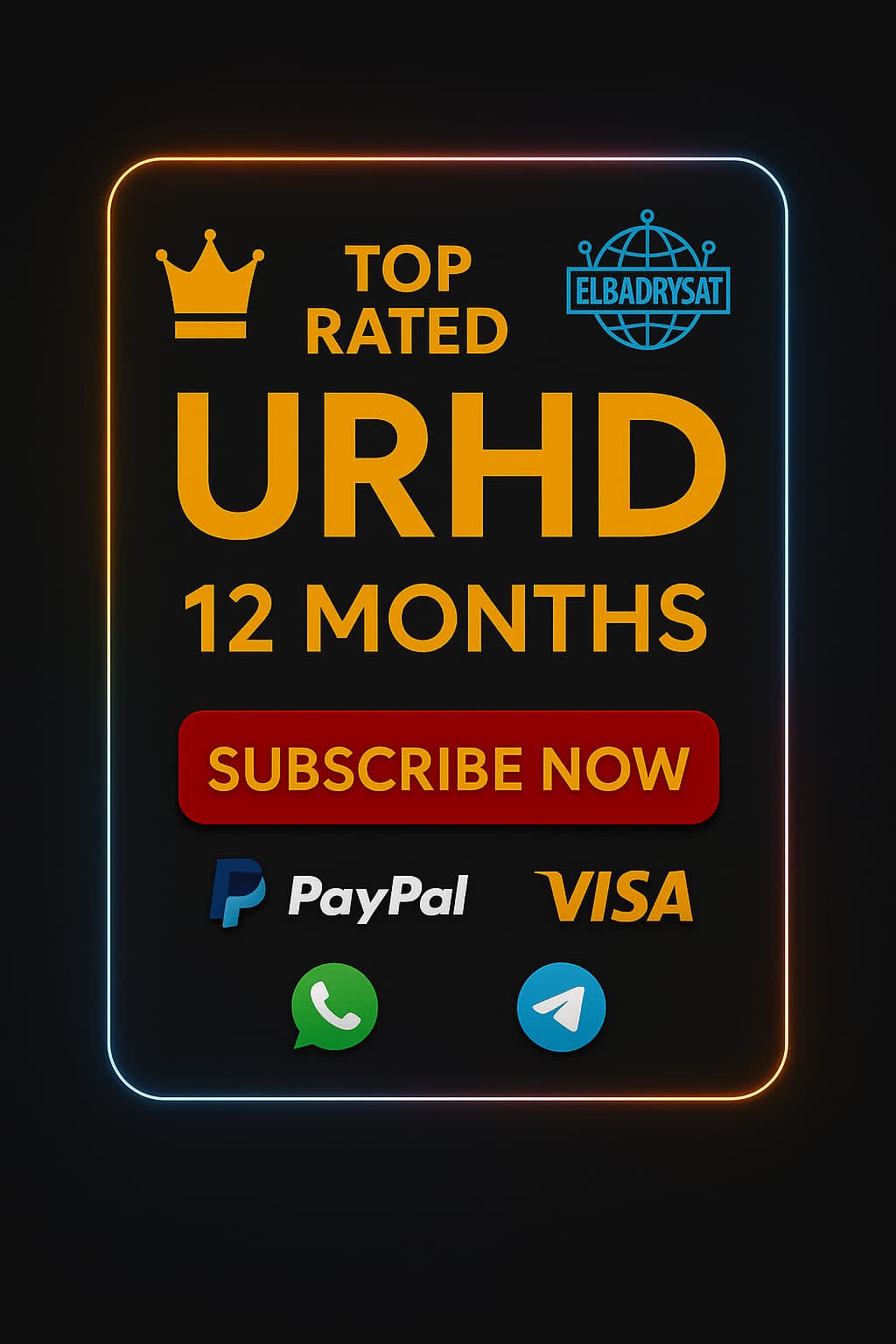 URHD 4K – 12 Months
